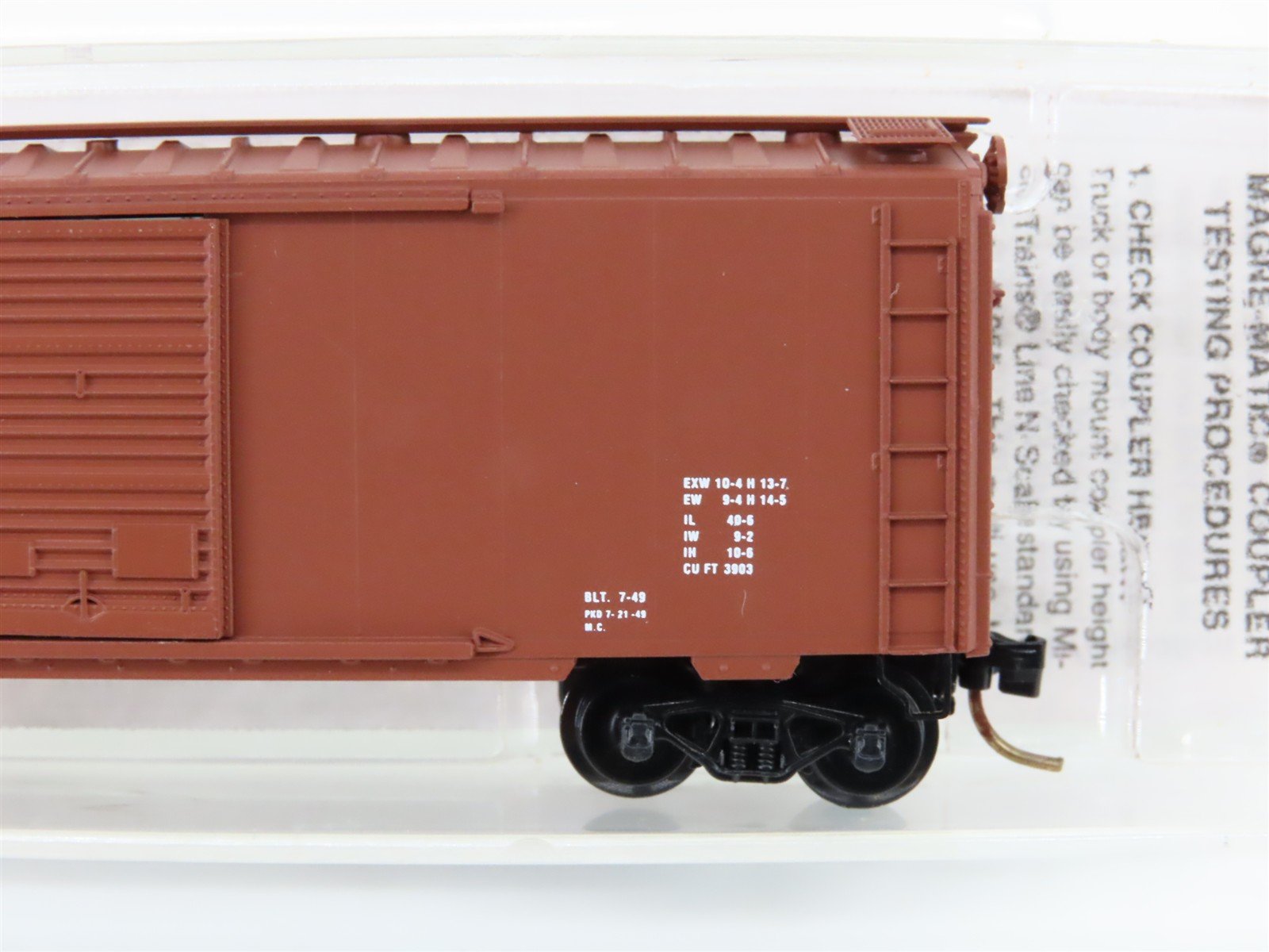 N Scale Micro-Trains/Kadee 20136 CP Canadian Pacific 40' Boxcar #269960