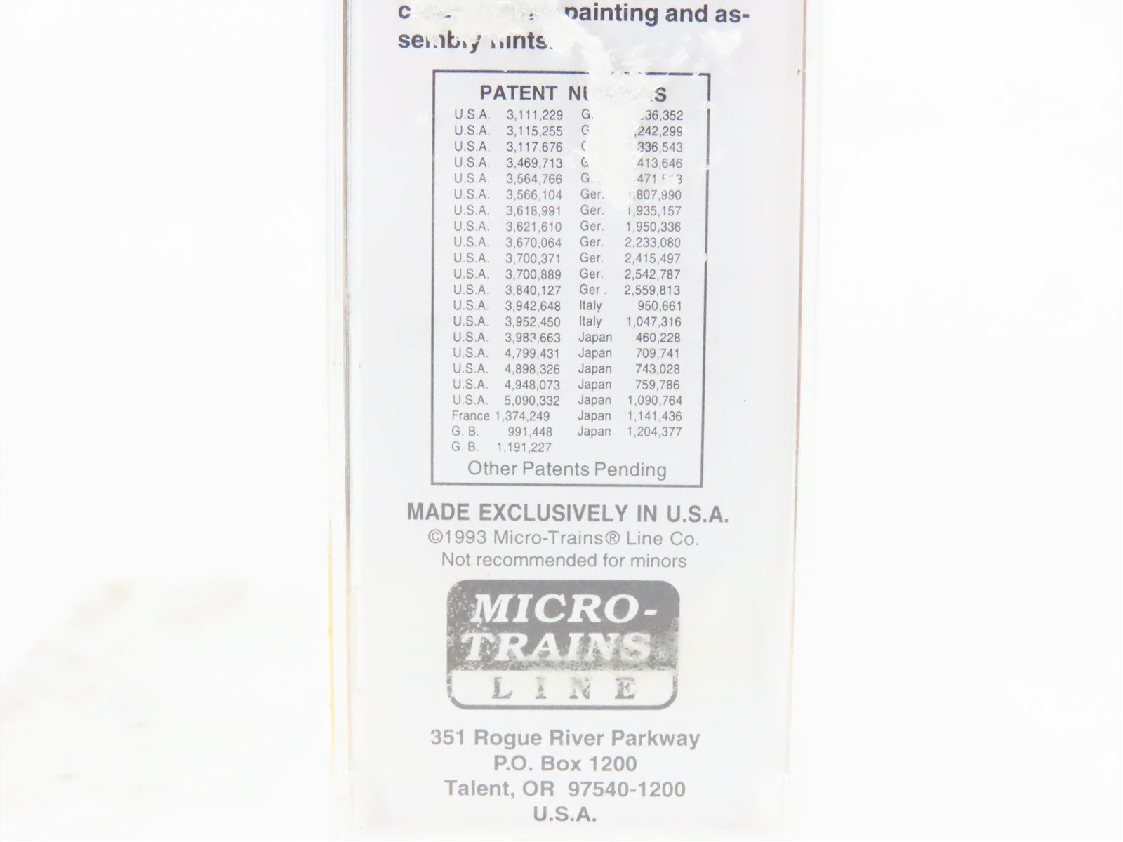 N Scale Micro-Trains/Kadee 20136 CP Canadian Pacific 40' Boxcar #269960