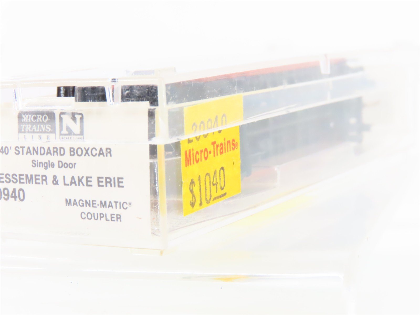 N Scale Micro-Trains/Kadee 20940 BLE Bessemer & Lake Erie 40' Boxcar #81005