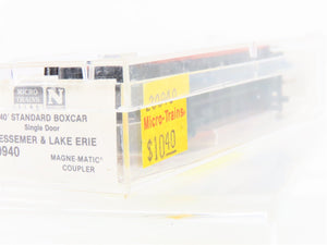 N Scale Micro-Trains/Kadee 20940 BLE Bessemer & Lake Erie 40' Boxcar #81005