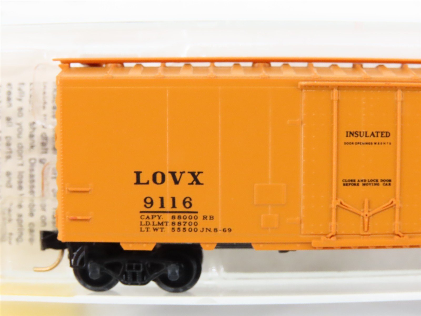 N Scale Micro-Trains/Kadee 21190 LOVX American Colloid Co. 40' Boxcar #9116