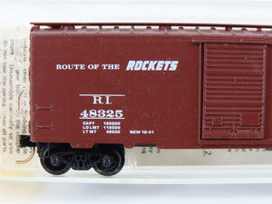 N Scale Micro-Trains/Kadee 20700 RI Rock Island 40' Boxcar #48325
