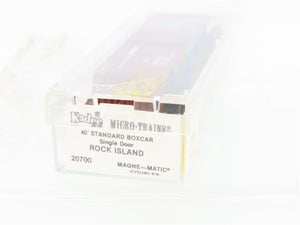N Scale Micro-Trains/Kadee 20700 RI Rock Island 40' Boxcar #48325