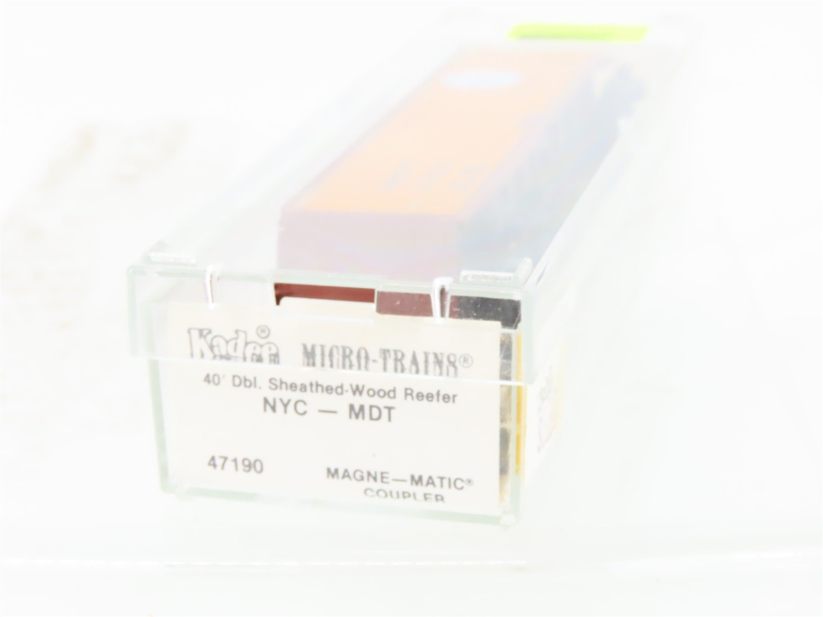 N Scale Micro-Trains/Kadee 47190 NYC/MDT New York Central 40' Reefer #11285