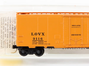 N Scale Micro-Trains MTL 21190 LOVX American Colloid Co. 40' Boxcar #9116