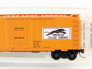 N Scale Micro-Trains MTL 21190 LOVX American Colloid Co. 40' Boxcar #9116
