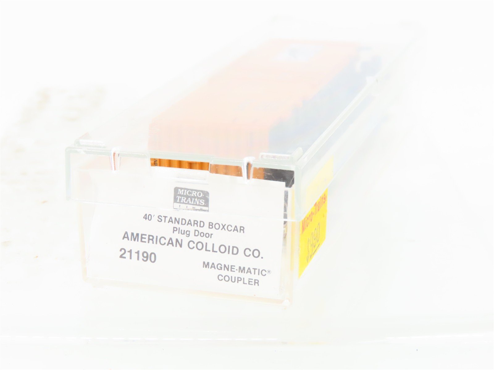N Scale Micro-Trains MTL 21190 LOVX American Colloid Co. 40' Boxcar #9116