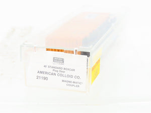 N Scale Micro-Trains MTL 21190 LOVX American Colloid Co. 40' Boxcar #9116
