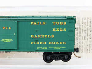 N Scale Micro-Trains MTL 42040 Menasha Woodenware 40' Wood Boxcar #242