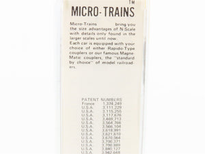 N Scale Micro-Trains/Kadee 29030 NP Northern Pacific 40' Wood Boxcar #8000
