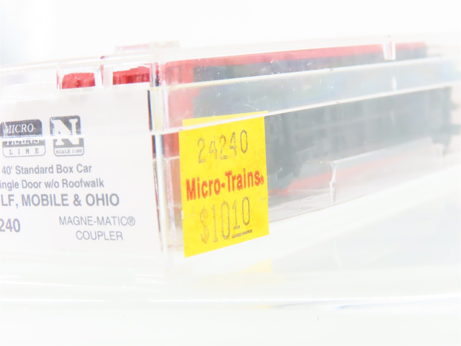 N Scale Micro-Trains MTL 24240 Gulf Mobile & Ohio 40' Boxcar #21583