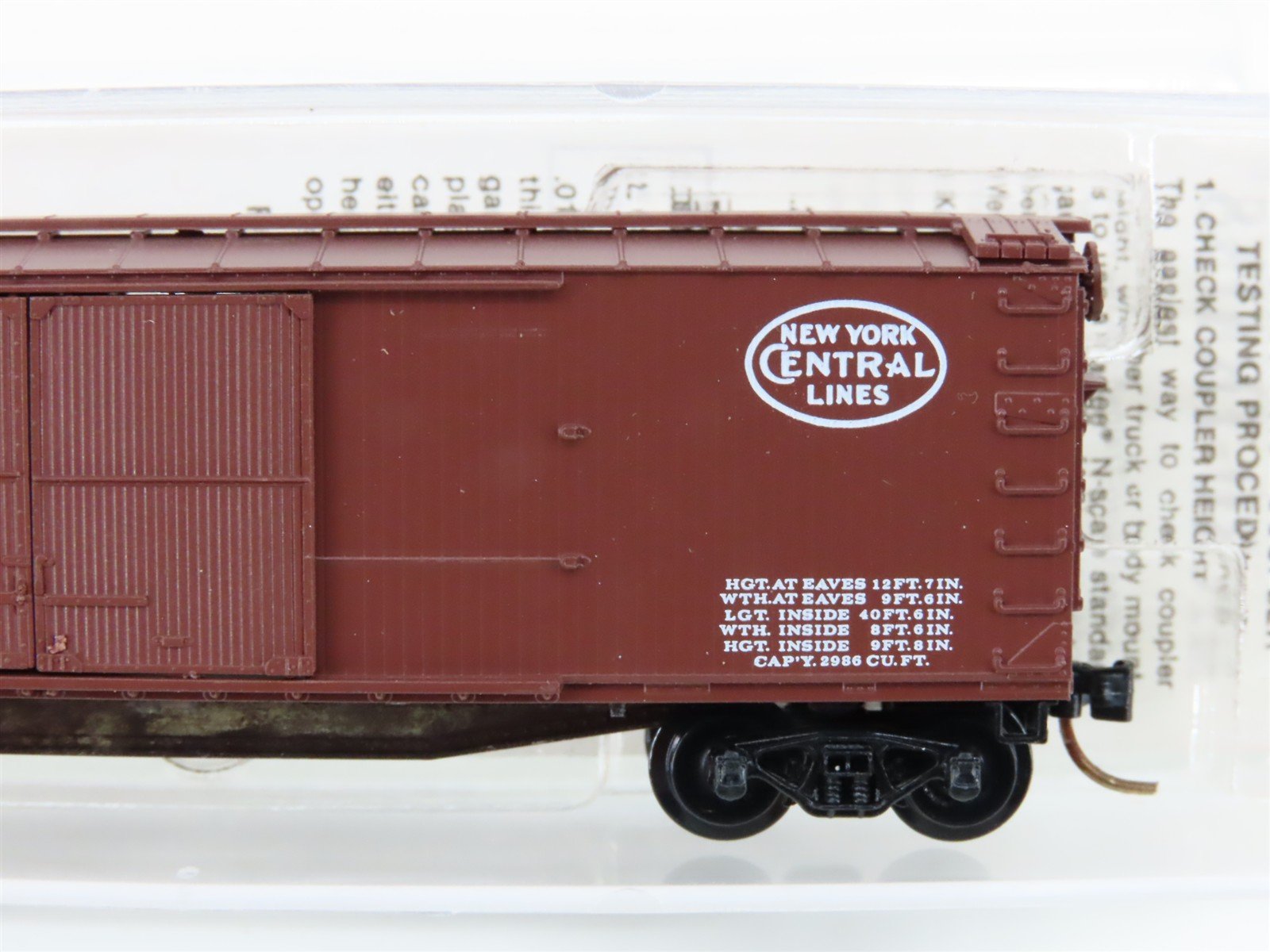 N Scale Micro-Trains MTL 43060 MC Michigan Central 40' Boxcar #64753