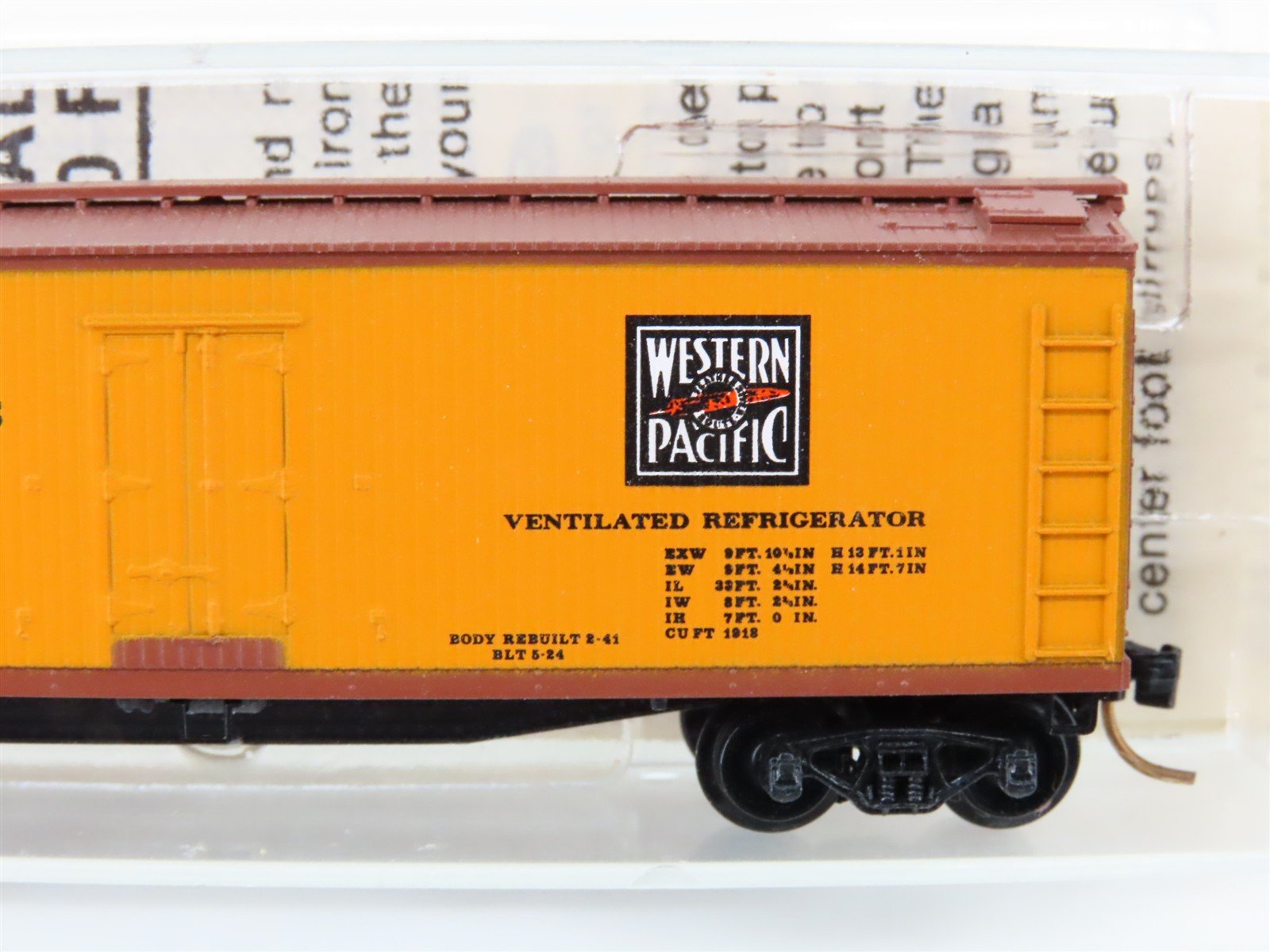 N Scale Micro-Trains/Kadee 47290 PFE Western Pacific 40' Boxcar #52626