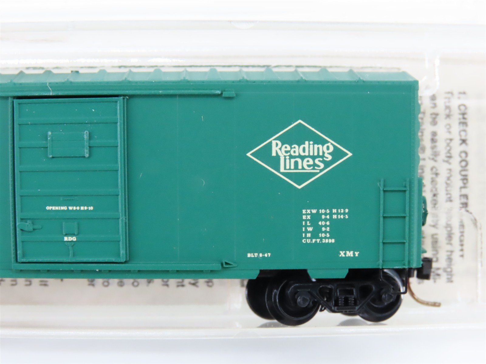N Scale Micro-Trains MTL 24230 RDG Reading 40' Standard Boxcar #106007