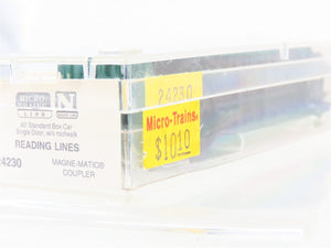 N Scale Micro-Trains MTL 24230 RDG Reading 40' Standard Boxcar #106007