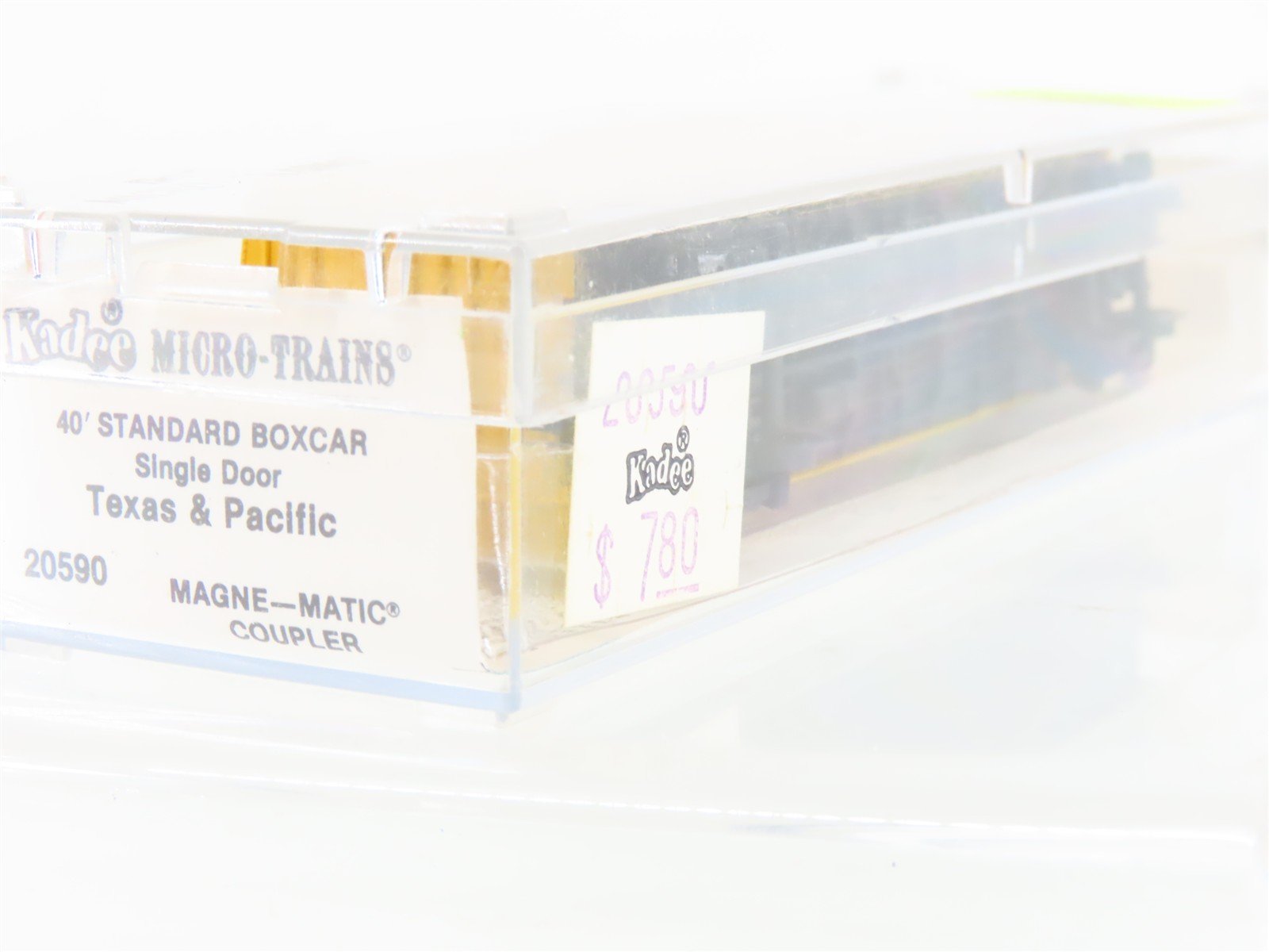N Scale Micro-Trains/Kadee 20590 T&P Texas & Pacific 40' Standard Boxcar #41153