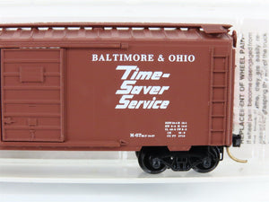N Scale Micro-Trains MTL 20346 B&O Baltimore & Ohio 40' Boxcar #470687