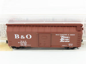 N Scale Micro-Trains MTL 20346 B&O Baltimore & Ohio 40' Boxcar #470687