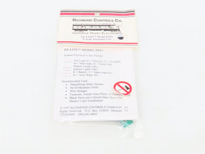 N Scale Richmond Controls EZ-Lite EZ51 Passenger Lighting Kit w/ MARS Tail Light