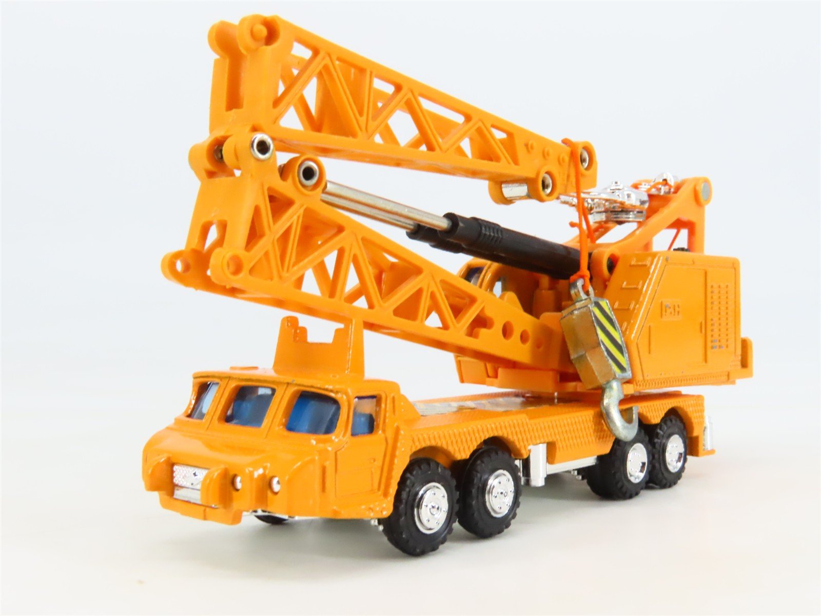 1:110 Shinsei Mini Power 4102 Mitsubishi Fuso Lowboy Mechanical Truck Cranes