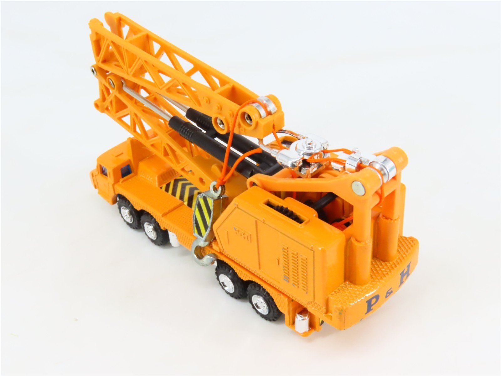 1:110 Shinsei Mini Power 4102 Mitsubishi Fuso Lowboy Mechanical Truck Cranes