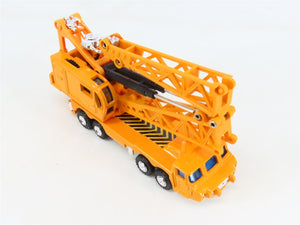 1:110 Shinsei Mini Power 4102 Mitsubishi Fuso Lowboy Mechanical Truck Cranes
