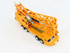 1:110 Shinsei Mini Power 4102 Mitsubishi Fuso Lowboy Mechanical Truck Cranes