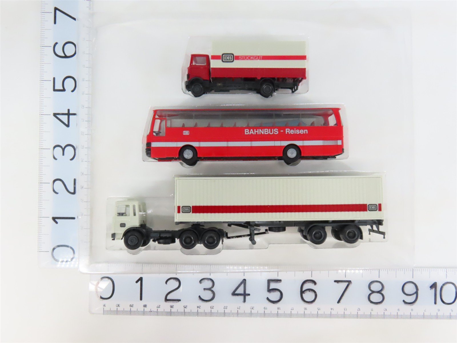 HO 1/87 Scale Herpa 7542 Jahre Deutsche Eisenbahn Vehicle Set of 3
