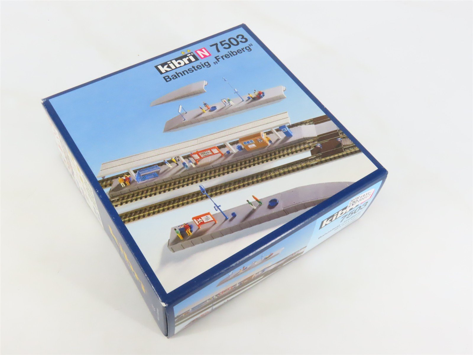 N 1/160 Scale Kibri Kit 7503 Station Platform - Sealed