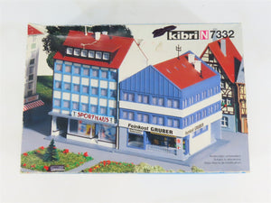 N 1/160 Scale Kibri Kit 7332 Two High Street Buildings w/ Shops