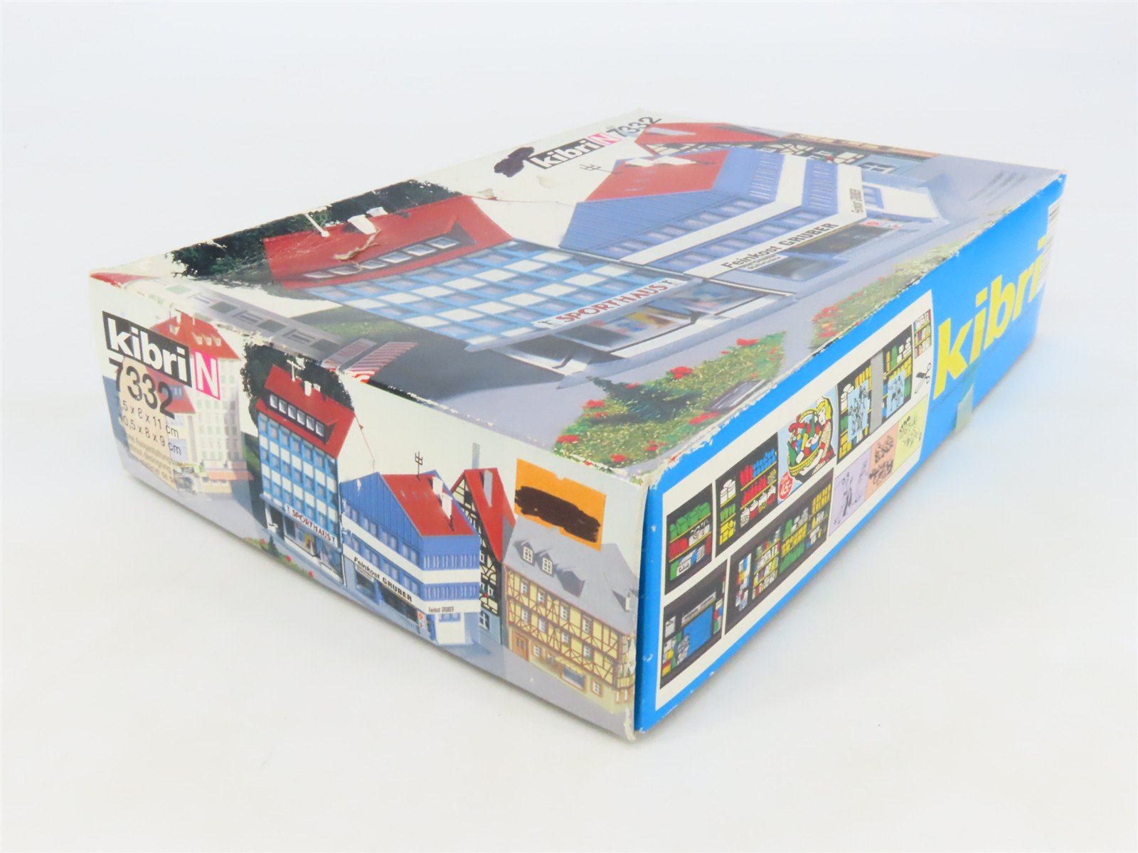 N 1/160 Scale Kibri Kit 7332 Two High Street Buildings w/ Shops