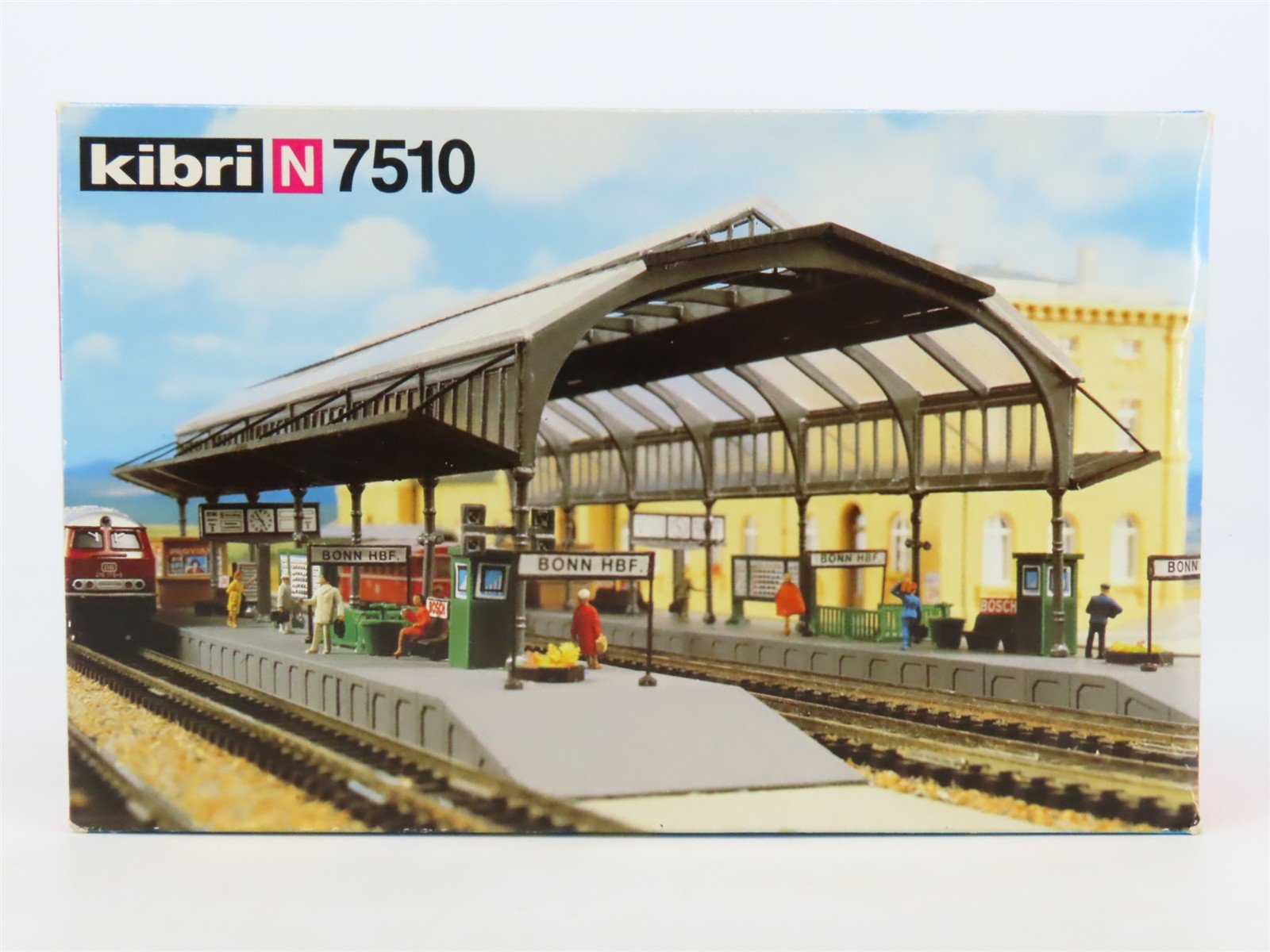 N 1/160 Scale Kibri Kit B-7510 Train Station Hall