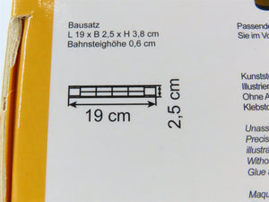N 1/160 Scale Vollmer Kit 47537 Train Platform - Sealed