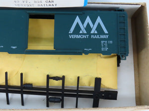 HO Scale Athearn Kit 1214 VTR Vermont Railway 40' Single Door Box Car #169