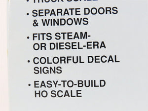 HO 1/87 Walthers Cornerstone Kit 933-3036 Farmers Cooperative Grain Elevator