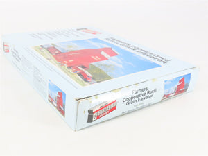 HO 1/87 Walthers Cornerstone Kit 933-3036 Farmers Cooperative Grain Elevator