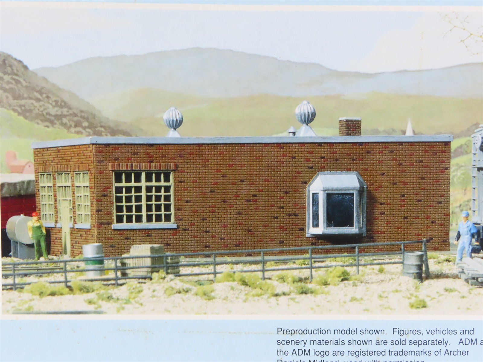 HO 1/87 Scale Walthers Cornerstone Kit 933-3027 ADM Scale House
