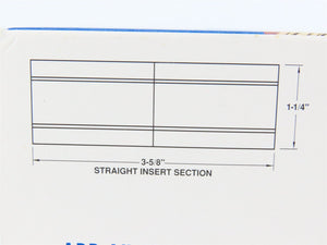 HO 1/87 Scale Walthers Cornerstone Kit 933-3140 Street Track Inserts