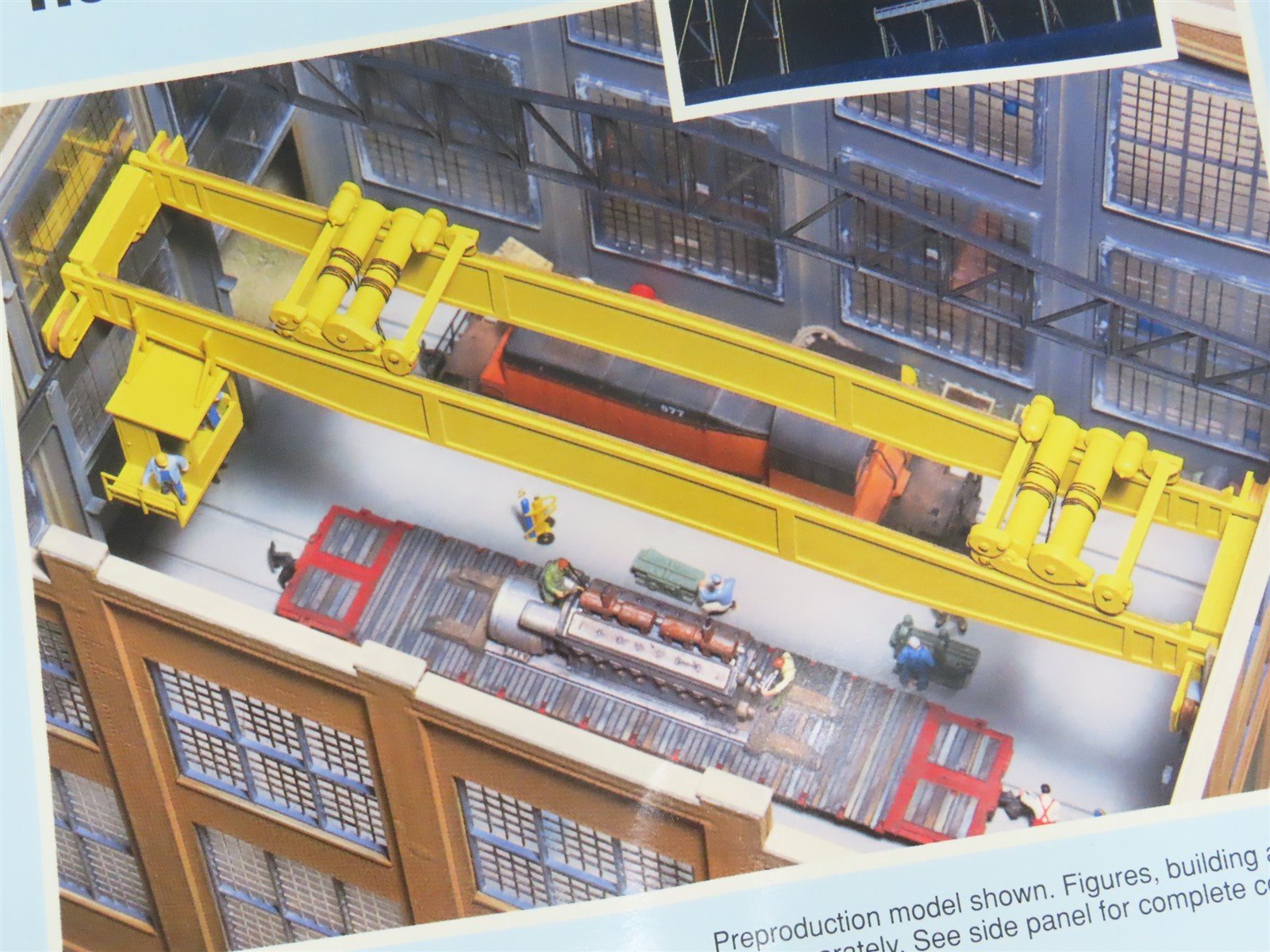 HO 1/87 Scale Walthers Cornerstone Kit 933-3150 Heavy Duty Crane