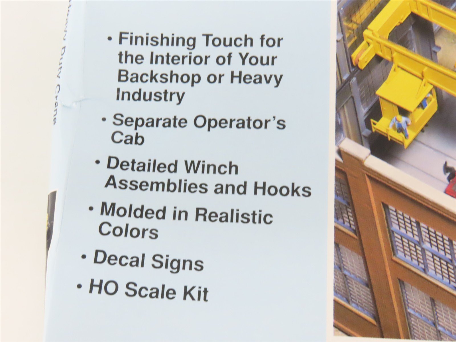 HO 1/87 Scale Walthers Cornerstone Kit 933-3150 Heavy Duty Crane