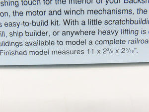 HO 1/87 Scale Walthers Cornerstone Kit 933-3150 Heavy Duty Crane