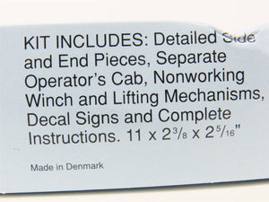 HO 1/87 Scale Walthers Cornerstone Kit 933-3150 Heavy Duty Crane