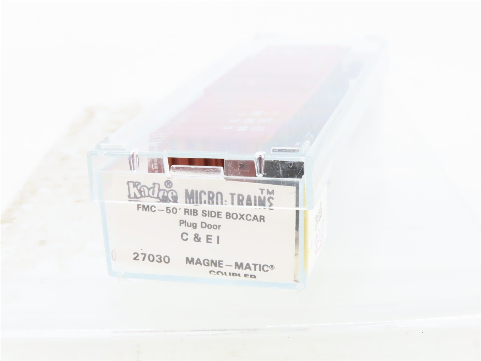 N Scale Micro-Trains 27030 CEI Chicago & Eastern Illinois Box Car 252882 RTR
