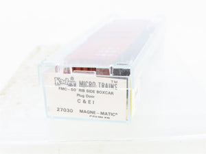N Scale Micro-Trains 27030 CEI Chicago & Eastern Illinois Box Car 252882 RTR