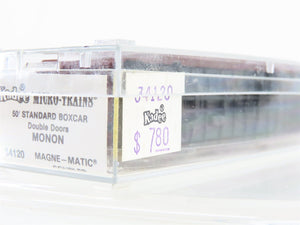 N Scale Micro-Trains 34120 MON Monon Box Car 1499 RTR