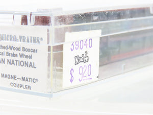 N Scale Micro-Trains 39040 CN Canadian National Box Car 539264 RTR