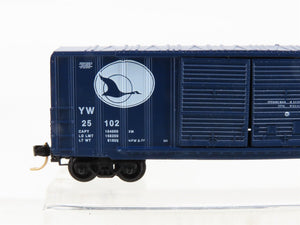 N Scale Micro-Trains YW Yreka Western Box Car 25102 RTR