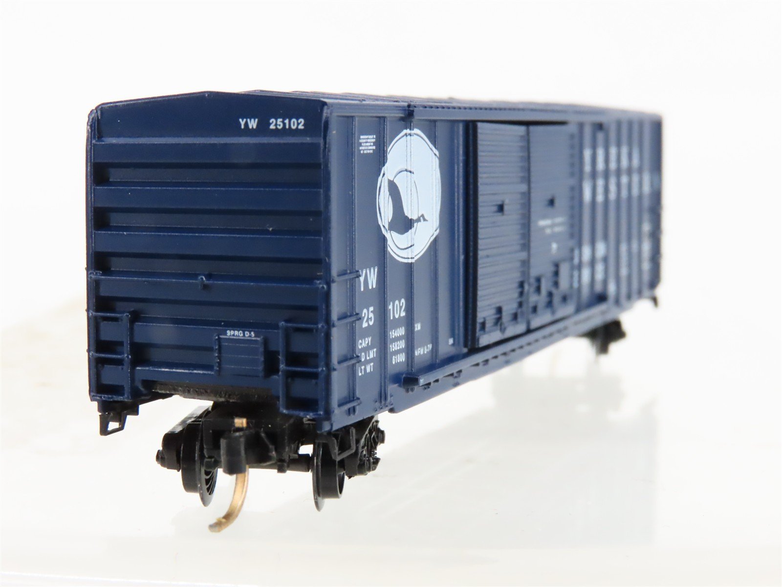 N Scale Micro-Trains YW Yreka Western Box Car 25102 RTR