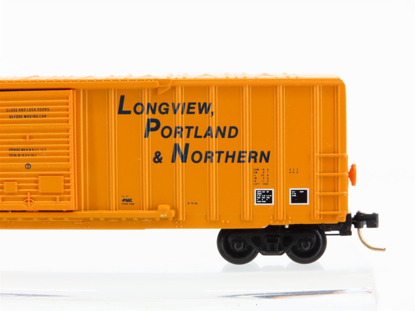 N Scale Micro-Trains LPN Longview, Portland & Northern Box Car 52078 RTR