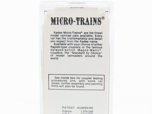 N Scale Micro-Trains 47280 BREX Burlington Refrigerator Express Reefer 74617 RTR